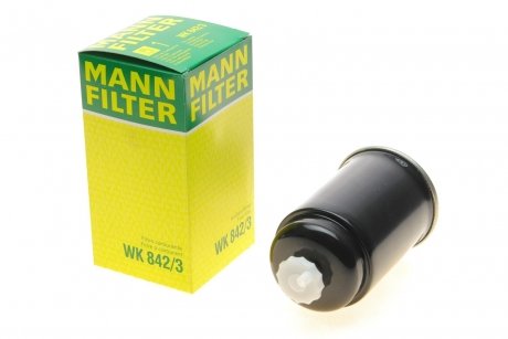 Фильтр топливный MANN WK842/3 (фото 1)