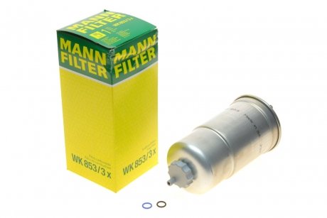 Фильтр топливный LT 2.5-2.8TDI 96>06 -FILTER MANN WK 853/3X (фото 1)