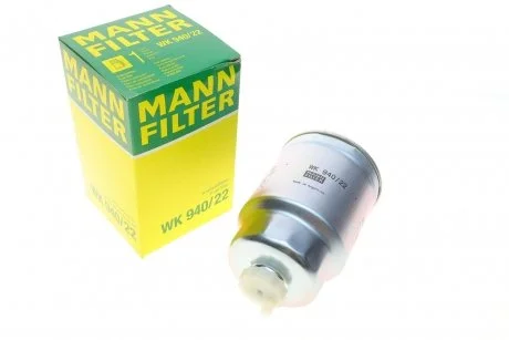 Фильтр топливный Primera/Almera/Navara 2.2dCi 02> -FILTER MANN WK 940/22