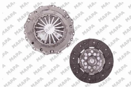 VW К-кт сцепления (диск+корзина) Sharan,Seat 1.8T/1.9TDI 96- 220mm MAPA 004220309