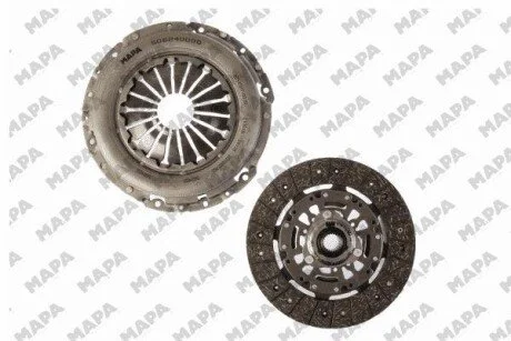 VW К-кт сцепления Golf V,Passat,Skoda Octavia,Audi A3 1.6/2.0TDI 04- MAPA 006240709