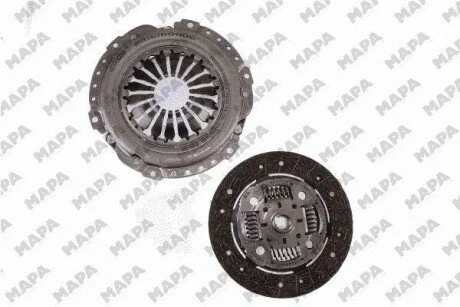OPEL К-кт сцепления (диск+корзина) Astra G/H,Combo,Vectra B/C 1.6/1.8 200mm MAPA 012200609