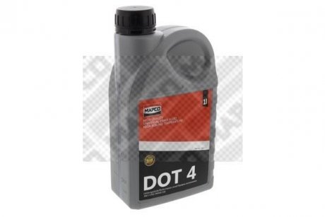 Жидкость тормозная (DOT 4) 0.5 литра MAPCO 90402