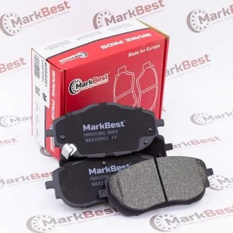 Колодки PROFESSIONAL+ антискрипні пластини MARKBEST MRB20001