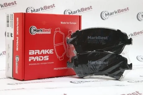 Колодки PROFESSIONAL+ антискрипні пластини MARKBEST MRB20003