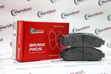 Колодки PROFESSIONAL+ антискрипные пластины MARKBEST MRB20009
