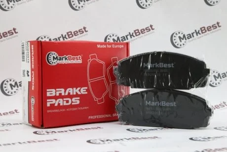 Колодки PROFESSIONAL+ антискрипні пластини MARKBEST MRB20016