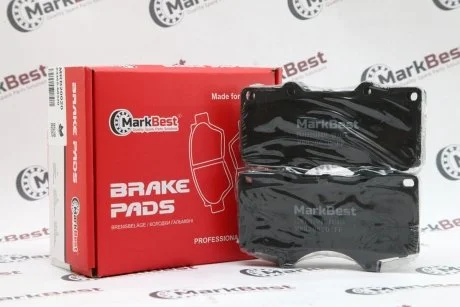 Колодки PROFESSIONAL+ антискрипные пластины MARKBEST MRB20020