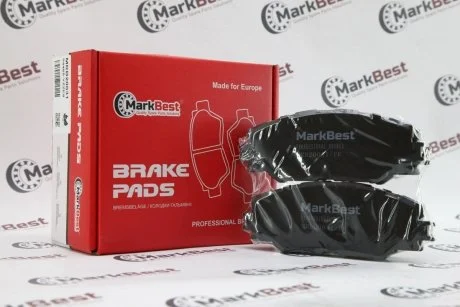 Колодки PROFESSIONAL+ антискрипні пластини MARKBEST MRB20031
