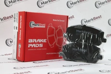 Колодки PROFESSIONAL+ антискрипні пластини MARKBEST MRB20035