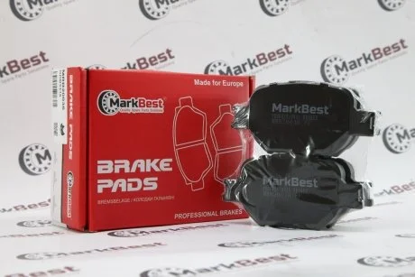 Колодки PROFESSIONAL+ антискрипные пластины MARKBEST MRB20036
