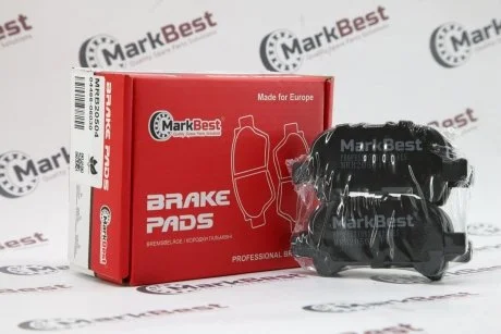 Колодки PROFESSIONAL+ антискрипні пластини MARKBEST MRB20504