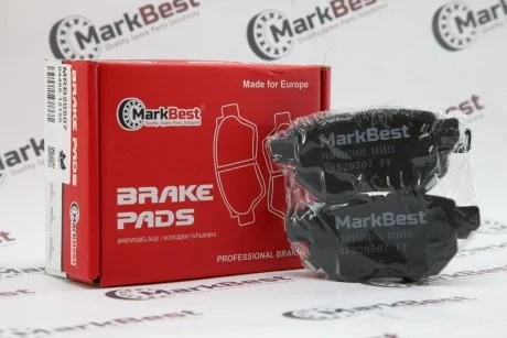 Колодки PROFESSIONAL+ антискрипні пластини MARKBEST MRB20507
