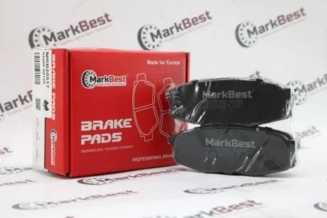 Колодки PROFESSIONAL+ антискрипные пластины MARKBEST MRB20517