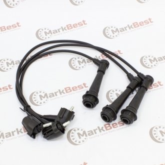 Провода высоковольтные комплект 3шт MARKBEST MRB41106 (фото 1)