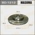 Диск гальмівний MASUMA front COROLLA/ CDE120, NDE120, ZZE12# [уп.2] BD1212