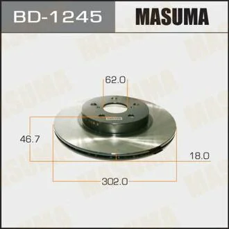 Диск тормозной front RAV4/ SXA10L [уп.2] MASUMA BD1245