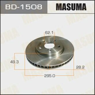 Гальмівний диск MASUMA BD1508 (фото 1)