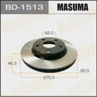 Тормозной диск MASUMA BD1513