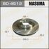 Диск гальмівний MASUMA front CX-5 [уп.2] BD4512