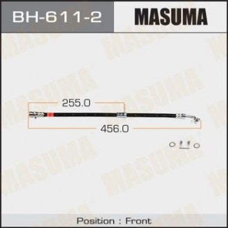 Шланг тормозной MASUMA BH6112