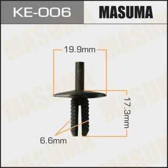 Кліпса автомобільна 006-KE MASUMA KE006