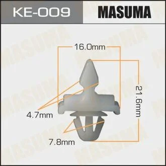 Клипса автомобильная 009-KE MASUMA KE009