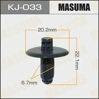 Кліпса автомобільна 033-KJ MASUMA KJ033