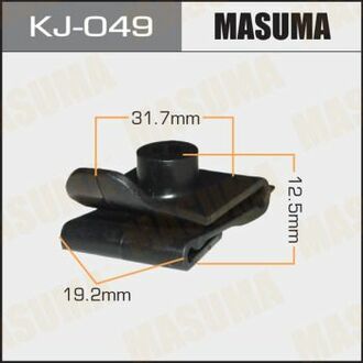 Клипса (кратно 50) (KJ-049) MASUMA KJ049 (фото 1)