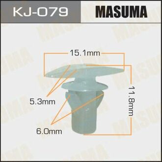 Клипса (кратно 5) MASUMA KJ079 (фото 1)