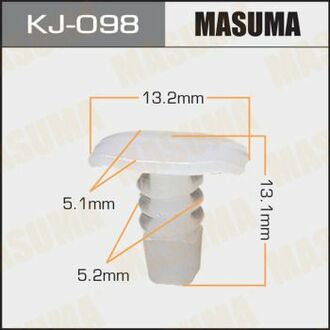 Клипса (кратно 50) (KJ-098) MASUMA KJ098