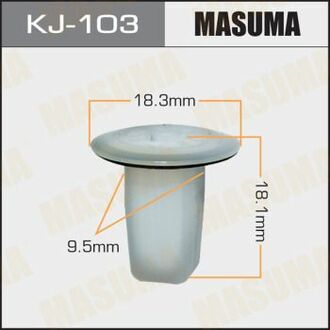 Кліпса кріпильна MASUMA KJ103 (фото 1)