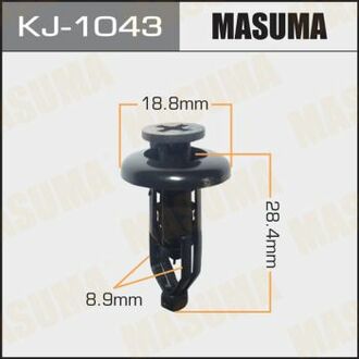 Клипса (кратно 50) (KJ-1043) MASUMA KJ1043 (фото 1)