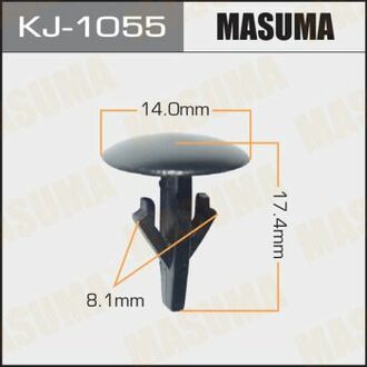 Клипса пластиковая MASUMA KJ1055 (фото 1)