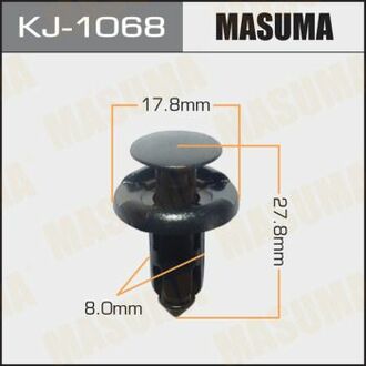 Клипса (кратно 50) (KJ-1068) MASUMA KJ1068 (фото 1)