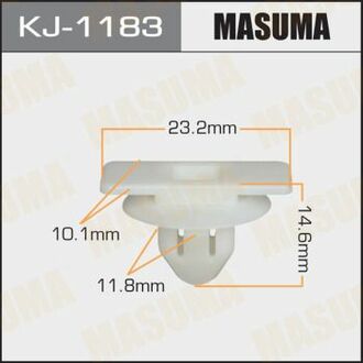 Кліпса пластикова MASUMA KJ1183 (фото 1)