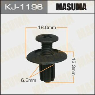 Кліпса пластикова MASUMA KJ1196 (фото 1)