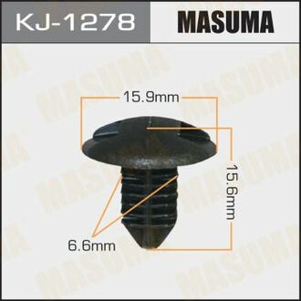 Клипса пластиковая MASUMA KJ1278 (фото 1)