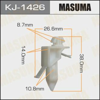Клипса автомобильная MASUMA KJ1426 (фото 1)