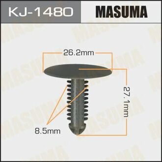 Кліпса пластикова MASUMA KJ1480 (фото 1)