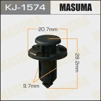 Клипса (кратно 50) (KJ-1574) MASUMA KJ1574 (фото 1)