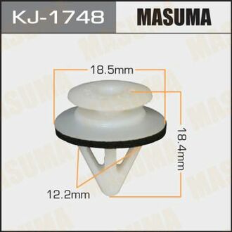 Клипса (кратно 50) (KJ-1748) MASUMA KJ1748 (фото 1)