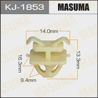 Кліпса пластикова MASUMA KJ1853 (фото 1)