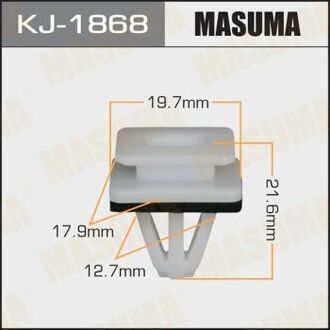 Кліпса пластикова MASUMA KJ1868