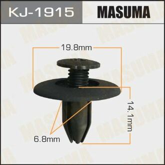 Кліпса пластикова MASUMA KJ1915 (фото 1)