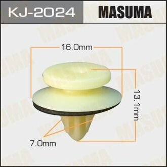 Клипса пластиковая MASUMA KJ2024 (фото 1)