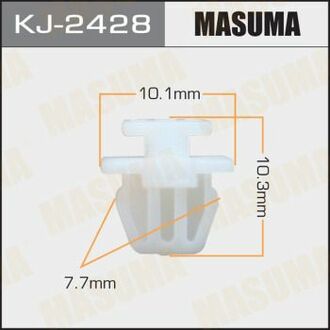 Клипса (кратно 50) (KJ-2428) MASUMA KJ2428 (фото 1)