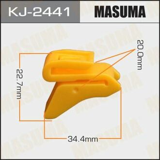 Клипса пластиковая MASUMA KJ2441 (фото 1)