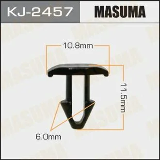 Кліпса пластикова MASUMA KJ2457