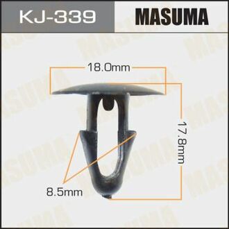 Кліпса пластикова MASUMA KJ339